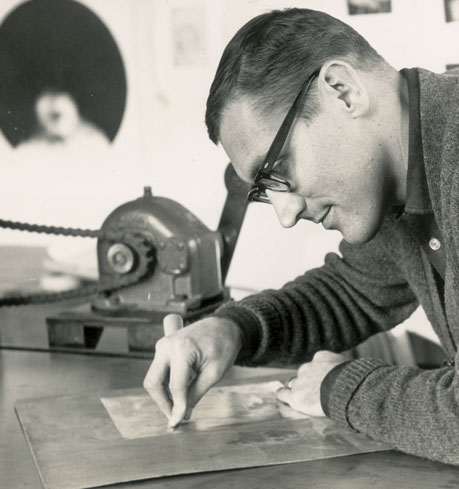©Thom O'Connor at work early in his career